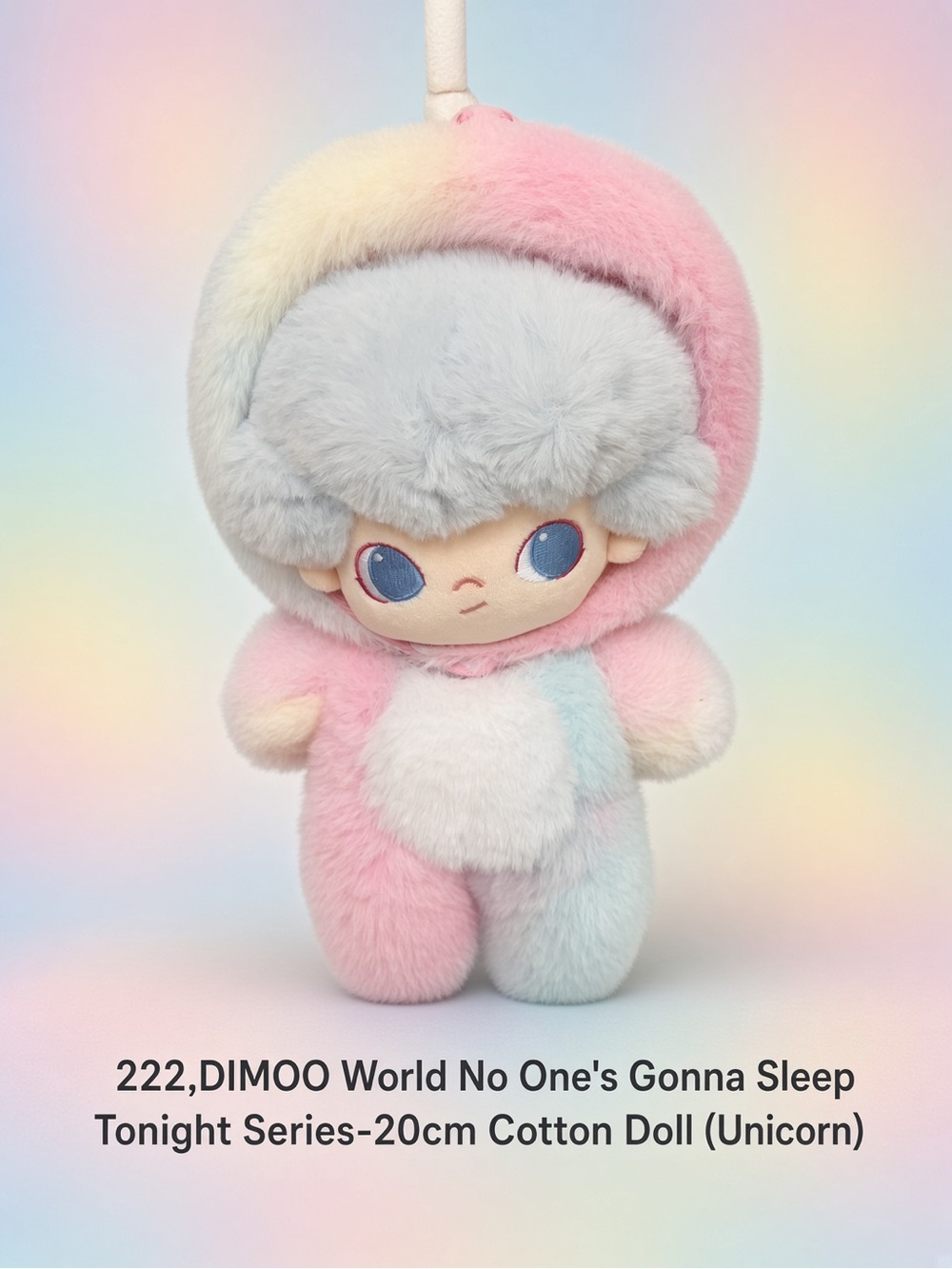 222,Authentic Pop Mart DIMOO World No One's Gonna Sleep Tonight Series-20cm.